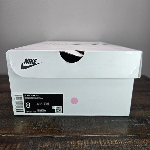 NEW Nike Air Max 270 Womens Size 8 Running Shoes Blue Green White IB7937-468 - Picture 12 of 12